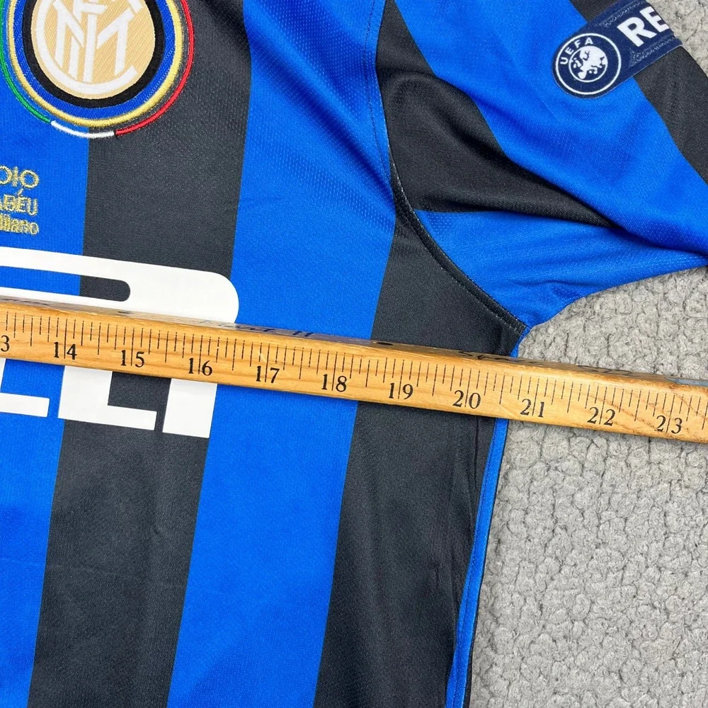 Nike Inter Milan 2010 Champions League Final Sneijder 10 Jersey Long Sleeve L